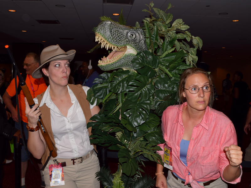 Illustration for article titled Dragon Con Day 1: Cosplayers Create a World Full of Terror and Wonder